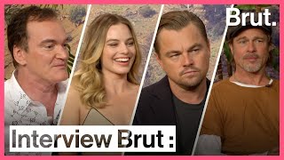 Interview Brut  léquipe de Once Upon a Time in Hollywood [upl. by Ennyleuqcaj]