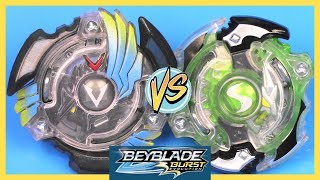 Beyblade Burst Evolution BATTLE Valtryek V2 LU vs Spryzen S2 LV [upl. by Lundberg627]