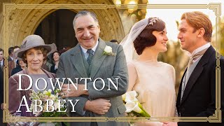 Down The Aisle Every Downton Abbey Wedding  Downton Abbey [upl. by Atrebla]