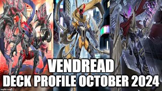 VENDREAD DECK PROFILE OCTOBER 2024 YUGIOH [upl. by Laddy698]