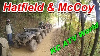 ATV Riding at Hatfield amp McCoy trails Gilbert WVSept 2017 [upl. by Sobel672]