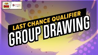 BSC Last Chance Qualifier DRAW SHOW [upl. by Hayn899]