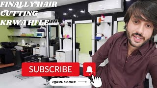 Finally Haircut Done After A Year  Earthquake in Pakistan  New vlog [upl. by Ferdinand646]