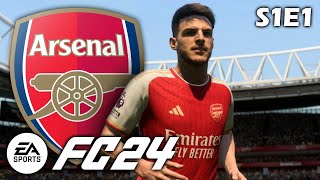 The beginning of something special  FC 24 Arsenal Career Mode S1E1 [upl. by Arleen]