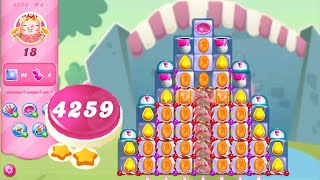 Candy Crush Saga Level 4259 NO BOOSTERS  2 Stars 🌟🌟 [upl. by Syd681]