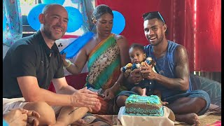 BULA Celebrating The 1st Birthday For My Fijian Namesake noqu yaca [upl. by Yramesor]