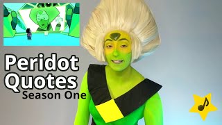 Peridot Impressions  Season 1 Steven Universe  For the Love of Clod [upl. by Ynnol]