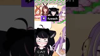 Vivi is haunted by 100 Orange Juice  VTuber FuwaCh on Twitch [upl. by Rogerson]