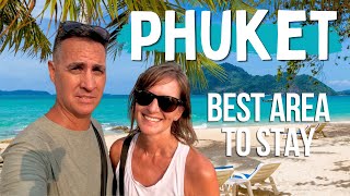 WHERE TO STAY in Phuket 🇹🇭 Thailand 2024  The Ultimate Guide to Phuket Beaches [upl. by Atikal451]