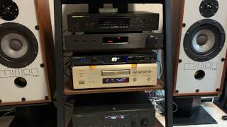 Yamaha RS700 Denon DVD3800 Classe 1 DAC Marantz ST6000 Mission 770 [upl. by Ardnosak]