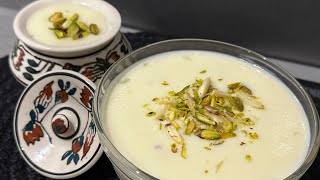 Quick and Easy Firni Recipe  Rabi ul Awwal Special Phirni Recipe  Rice Pudding [upl. by Messab]