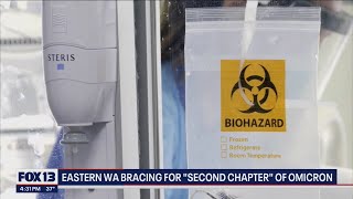 Eastern Washington braces for second chapter of Omicron variant  FOX 13 Seattle [upl. by Anaitat]