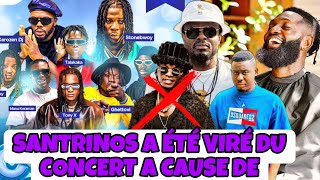 ADEBAYOR CHASSE SANTRINOS ET LES AUTRES ARTISTES DU CONCERT VOICI LES RAISONS [upl. by Benzel]