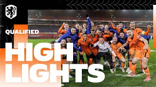 🦁 𝐐𝐔𝐀𝐋𝐈𝐅𝐈𝐄𝐃 for the World Cup 🇳🇱  Highlights Nederland  Noorwegen [upl. by Aicetal]