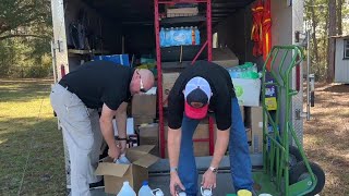 Crawfordville VFW helps hurricane survivors [upl. by Lesirg]