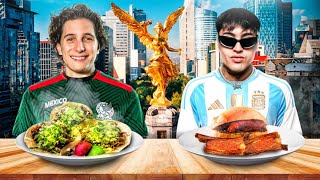 Batalla de ASADO MÉXICO vs ARGENTINA con Tiago PZK [upl. by Ilac]