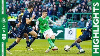 Highlights Hibernian 2 Ross County 0  cinch Premiership [upl. by Ekud992]