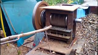 Best Amazing Homemade Wood Chipper Machine Extreme Fast Wood Processor Tree Shredder Easy 2018 [upl. by Enileuqkcaj]