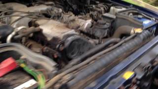 Toyota Landcruiser 80 series 42 turbo diesel 1HDFT engine start up  rev sound [upl. by Rengia934]