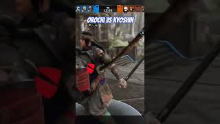 Orochi vs Kyoshin 1v1 exdemout forhonor gaming orochi fyp [upl. by Kampmann]