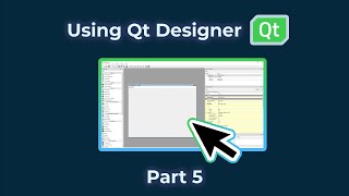 Everything about using Qt Designer  PyQt6 Tutorial Part 4 [upl. by Euridice]