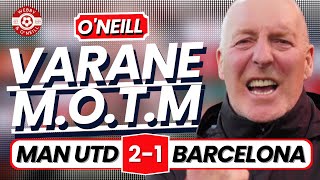 Theres NOTHING BETTER Than Being A Red🔴 Man United 21 Barcelona Reaction [upl. by Netsryk]