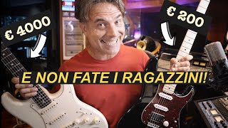 Chitarre Elettriche a Confronto Fender Stratocaster Custom Vs Donner [upl. by Urien]