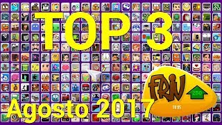 TOP 3 Mejores Juegos Frivcom de AGOSTO 2017 [upl. by Kurtz]