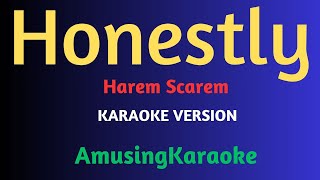 Honestly KARAOKE  Harem Scarem [upl. by Einama752]