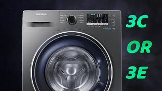 TutorialHow to fix a 3E or 3C error code on a Samsung washing machine [upl. by Ttam]