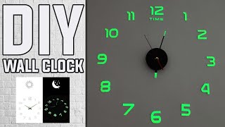 DIY Wall Clock Assembly And Installation  Step By Step [upl. by Nehte]