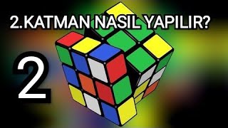 Zeka küpü ikinci katman yapımı Zekaküpü Rubikküp Rubik rubikscube 3x3x3 [upl. by Olracnaig899]