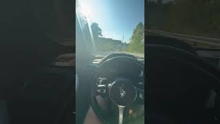 straight piped 340i downshifting in valley   bmw automobile cars cartok bmwninet m3 g80 [upl. by Trinee]