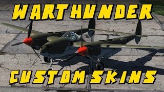 War Thunder How To Make Custom Skins Without Photoshop Outdated [upl. by Flowers150]