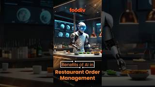 AI is transforming the restaurant’s order flow ordermanagement artificialintelligence [upl. by Ayotaj503]