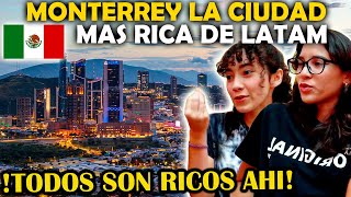 CUBANAS REACCIONAN a MONTERREY la Ciudad MÁS RICA de LATINOAMÉRICA [upl. by Lesli]