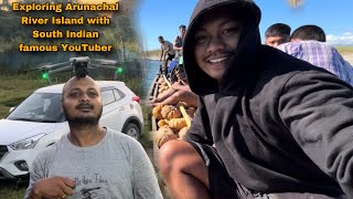 Exploring Arunachal river with South Indian famous YouTuber [upl. by Noivad]