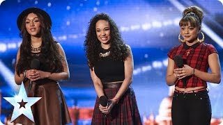 New girlband REAformeds Golden Buzzer moment  Britains Got Talent 2014 [upl. by Mcnalley852]