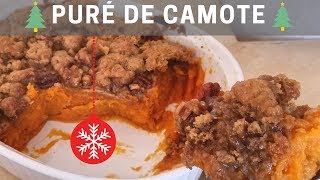 Recetas para la cena de Navidad  Puré de Camote  platillos para acompañar el pavo 🎄 [upl. by Tews]