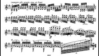 Eugène Ysaÿe  Sonata No 5 for Violin Op 27 1923 ScoreVideo [upl. by Hpotsirhc]