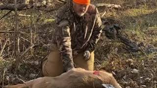 Deer Season 2019  Field Dress Harvest  Arcadia Lake Oklahoma  Hunting [upl. by Auric]