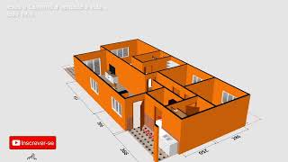 plans de maison petites maisons modernes de 3 chambres [upl. by Sonya]