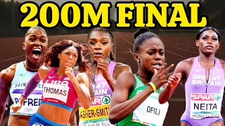 Day 5 Women 200 Meters Final At Paris Olympic LIVE Recap [upl. by Irollam]