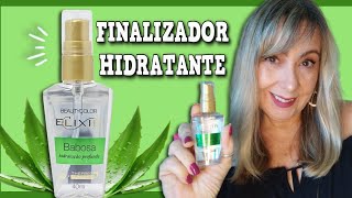 ✅FINALIZADOR ELIXIR BAB0SA Beautycolor ação hidratante Lowpoo [upl. by Ainahpets420]