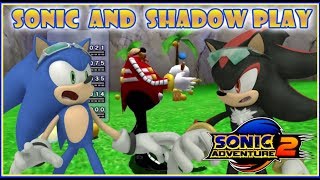 Sonic and Shadow Play Sonic Adventure 2  Episode 4 [upl. by Enimsay]