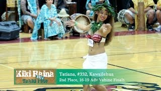 2014 Kiki Raina Tahiti Fete 332 Tatiana Finals [upl. by Soraya]