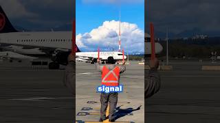 Plane Guide Fail At Airport 😂 [upl. by Zetniuq]