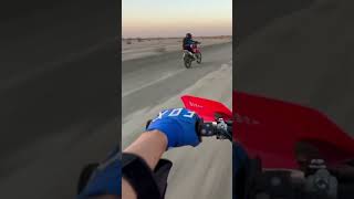 Going fast honda dirtbike crf250 baja crf450x desert [upl. by Lauri74]