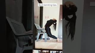 Back bending technique to improve your flexibility [upl. by Malha248]