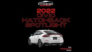 2022 Honda Civic Hatchback Spotlight [upl. by Torrey]